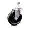 Service Caster 5 Inch Phenolic Wheel Swivel 12mm Threaded Stem Caster SCC-TS20S514-PHR-M1215 - alternate 3
